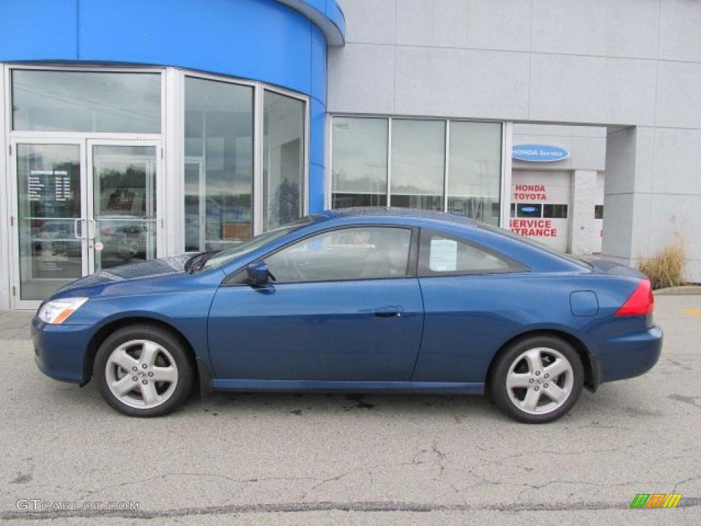 Sapphire Blue Pearl 2006 Honda Accord EX-L V6 Coupe Exterior Photo #48871653