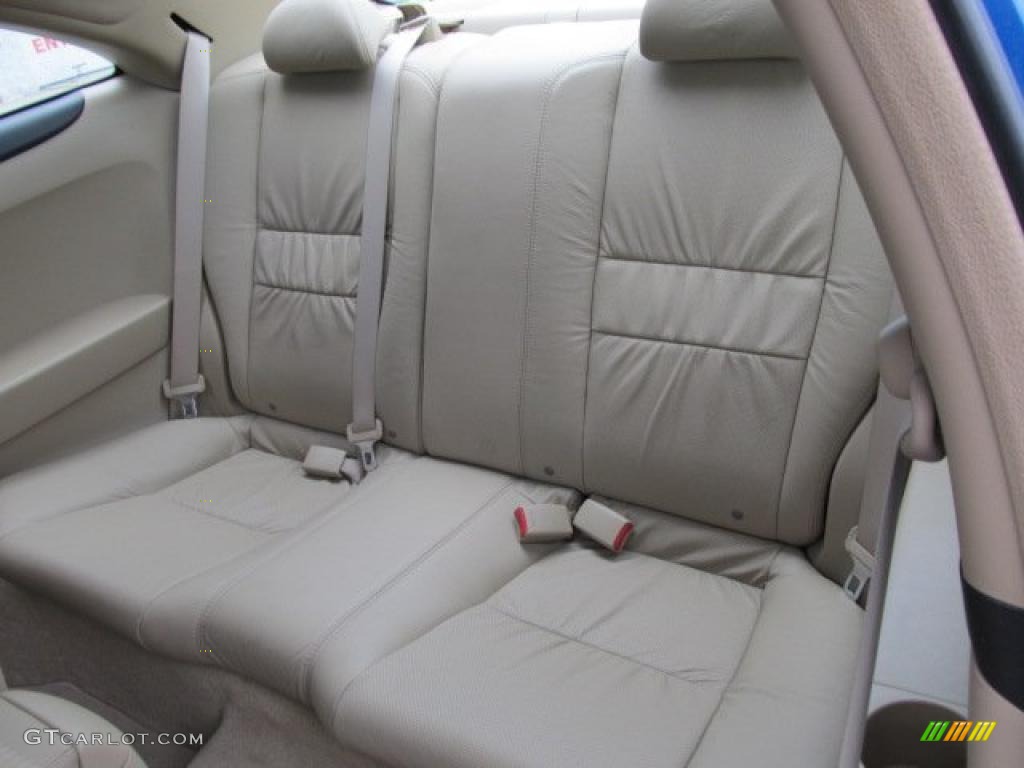 2006 Accord EX-L V6 Coupe - Sapphire Blue Pearl / Ivory photo #13