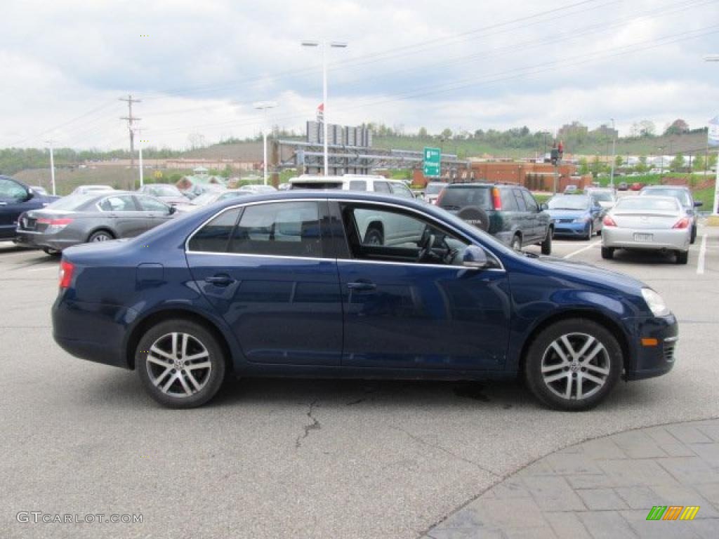 2006 Jetta 2.5 Sedan - Shadow Blue Metallic / Grey photo #7