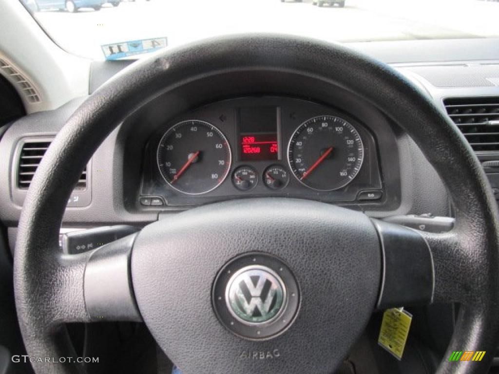 2006 Jetta 2.5 Sedan - Shadow Blue Metallic / Grey photo #15