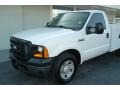 Oxford White - F250 Super Duty XL Regular Cab Utility Photo No. 3