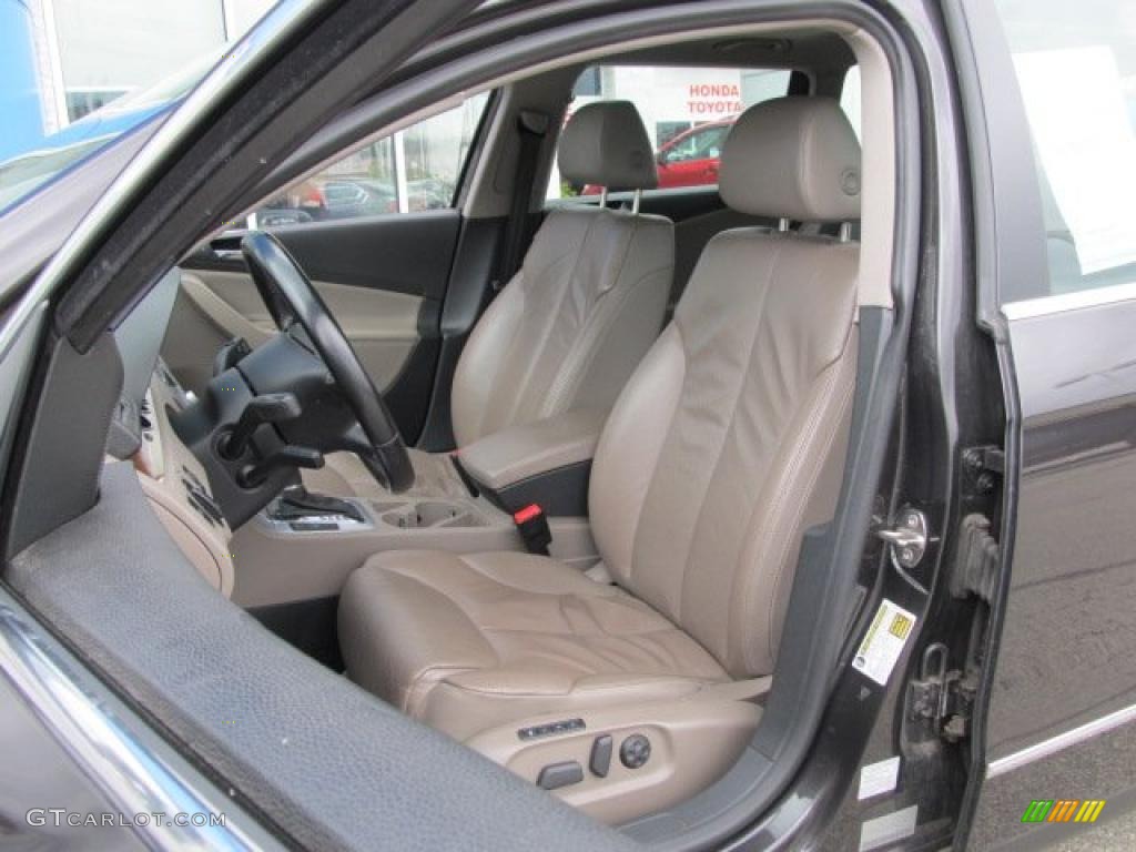 Latte Macchiato Interior 2007 Volkswagen Passat 2.0T Wagon Photo #48873252