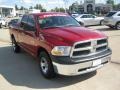 2010 Inferno Red Crystal Pearl Dodge Ram 1500 ST Quad Cab  photo #7