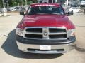 2010 Inferno Red Crystal Pearl Dodge Ram 1500 ST Quad Cab  photo #8