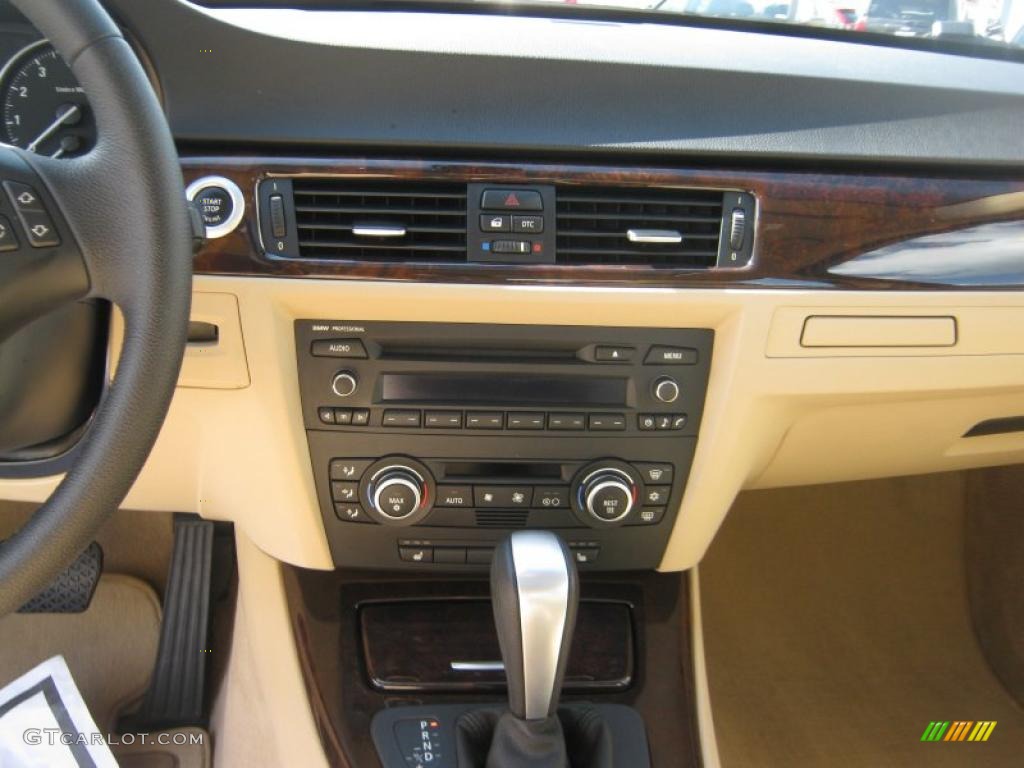2008 3 Series 335xi Sedan - Black Sapphire Metallic / Beige photo #9