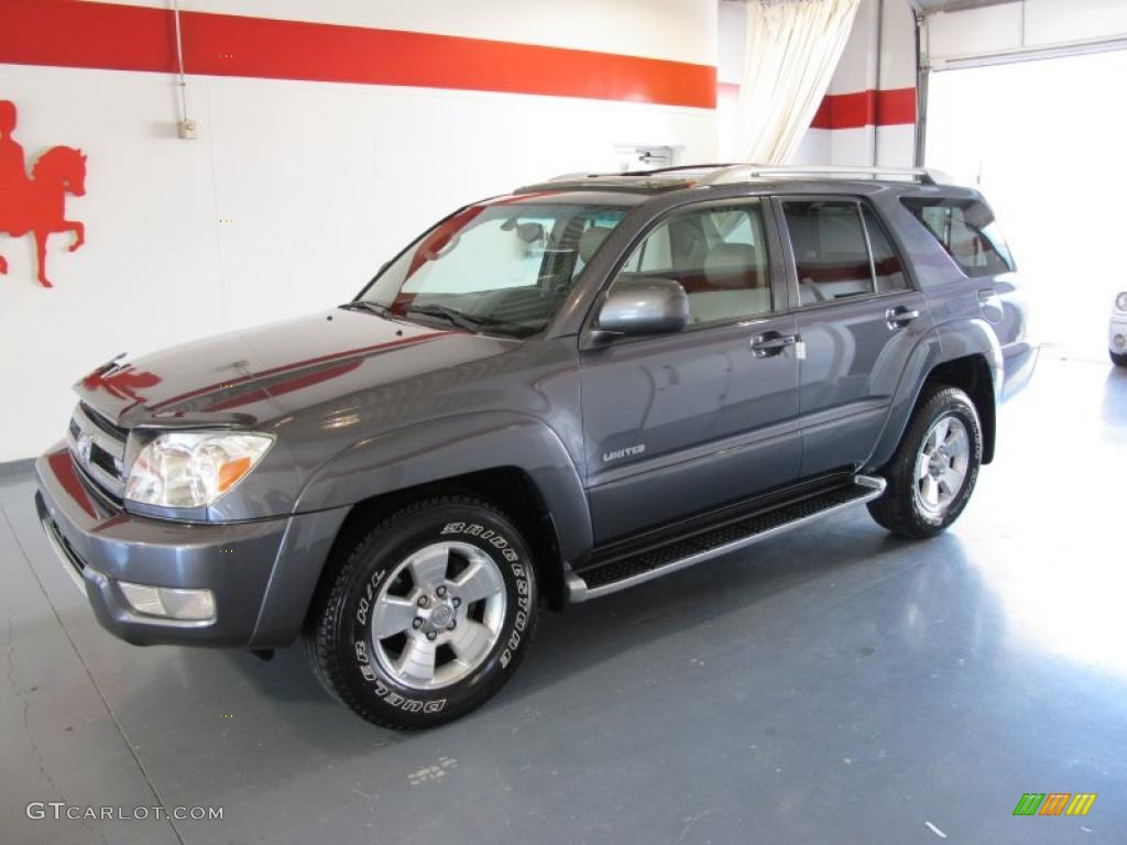 2004 4Runner Limited - Galactic Gray Mica / Taupe photo #1