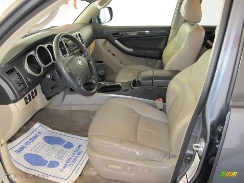 2004 4Runner Limited - Galactic Gray Mica / Taupe photo #13