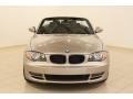 2011 Cashmere Silver Metallic BMW 1 Series 128i Convertible  photo #2