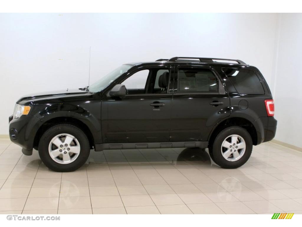 2009 Escape XLT - Black / Charcoal photo #4