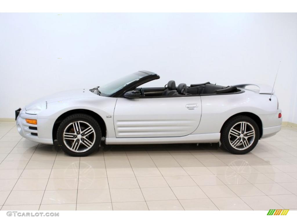 Sterling Silver Metallic 2004 Mitsubishi Eclipse Spyder GTS Exterior Photo #48877329