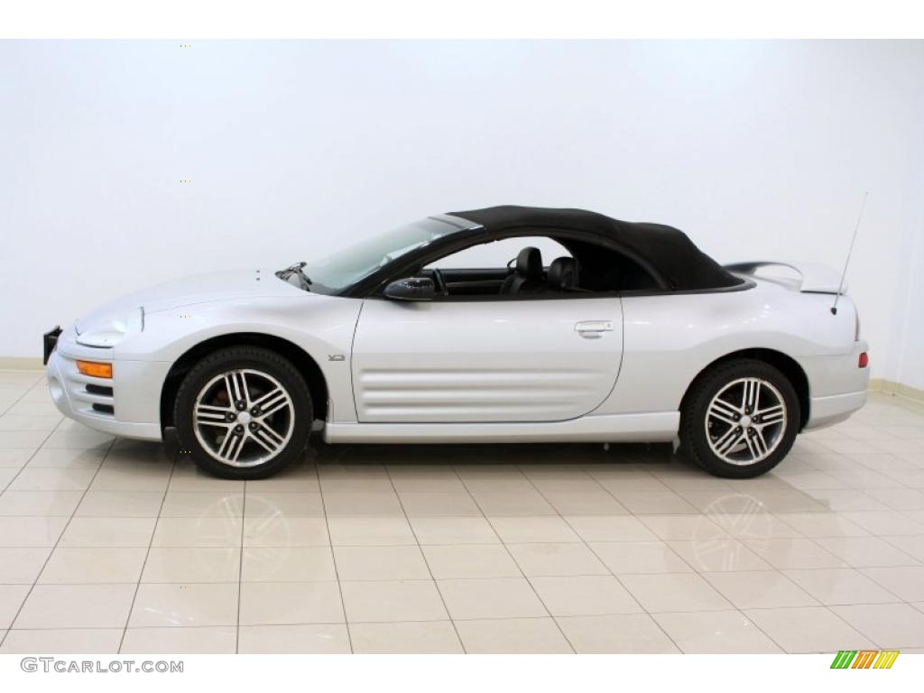 Sterling Silver Metallic 2004 Mitsubishi Eclipse Spyder GTS Exterior Photo #48877341