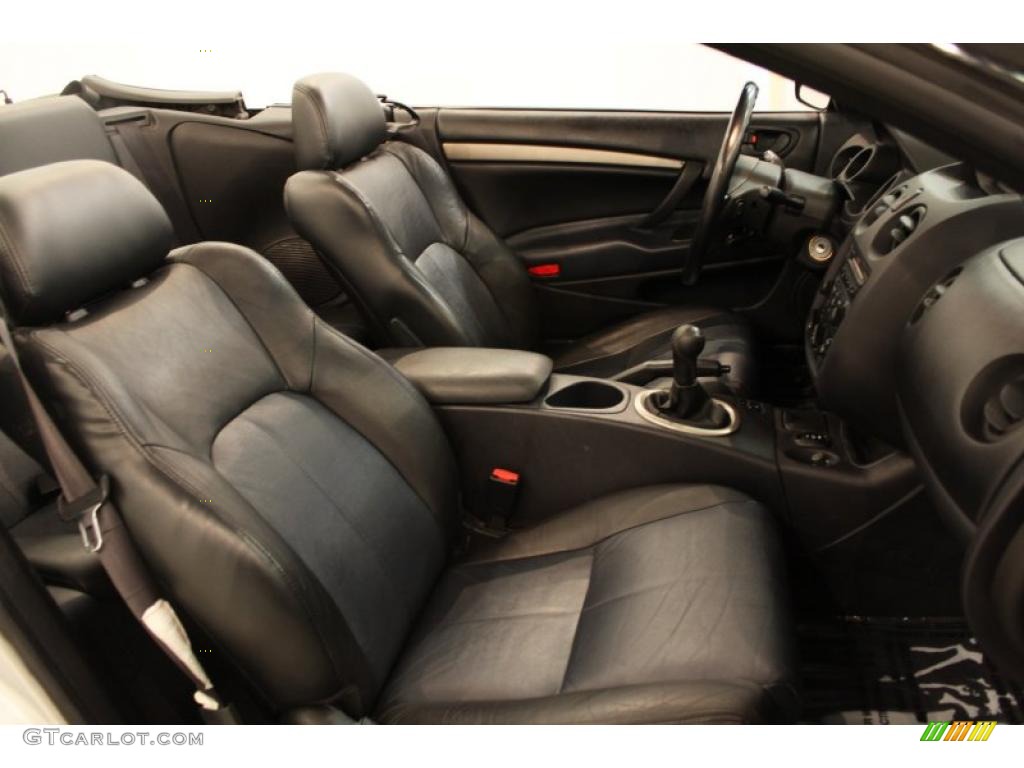 Midnight Interior 2004 Mitsubishi Eclipse Spyder GTS Photo #48877443