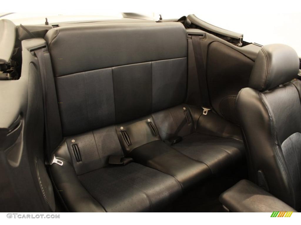 Midnight Interior 2004 Mitsubishi Eclipse Spyder GTS Photo #48877458