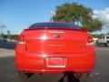 2008 Vermillion Red Ford Focus SES Sedan  photo #4