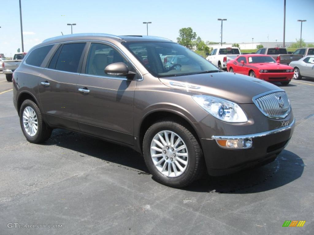 2010 Enclave CXL - Cocoa Metallic / Cashmere/Cocoa photo #3