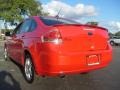 2008 Vermillion Red Ford Focus SES Sedan  photo #5