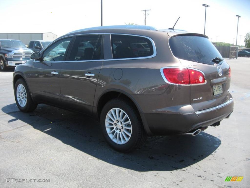 2010 Enclave CXL - Cocoa Metallic / Cashmere/Cocoa photo #7