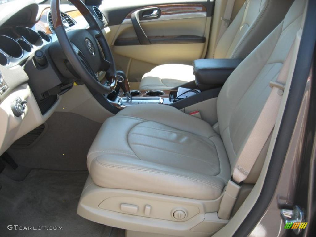 Cashmere/Cocoa Interior 2010 Buick Enclave CXL Photo #48879690