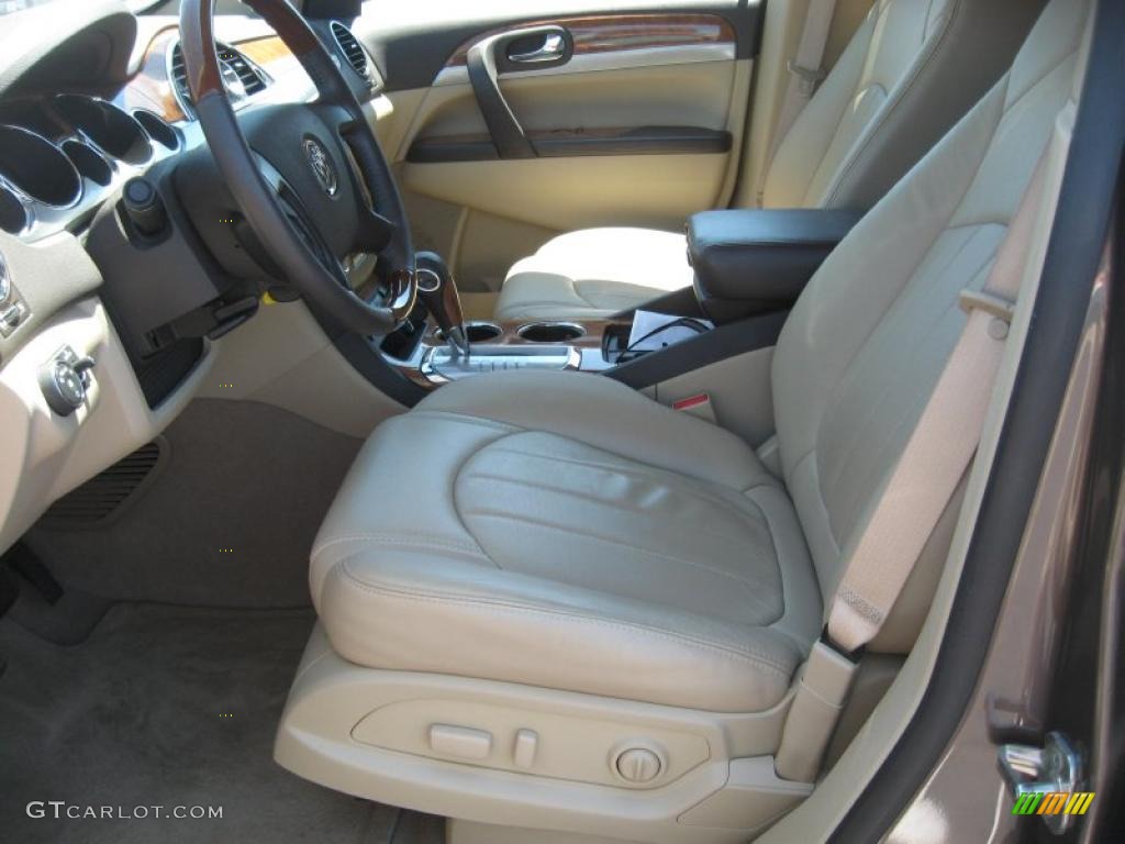 2010 Enclave CXL - Cocoa Metallic / Cashmere/Cocoa photo #11