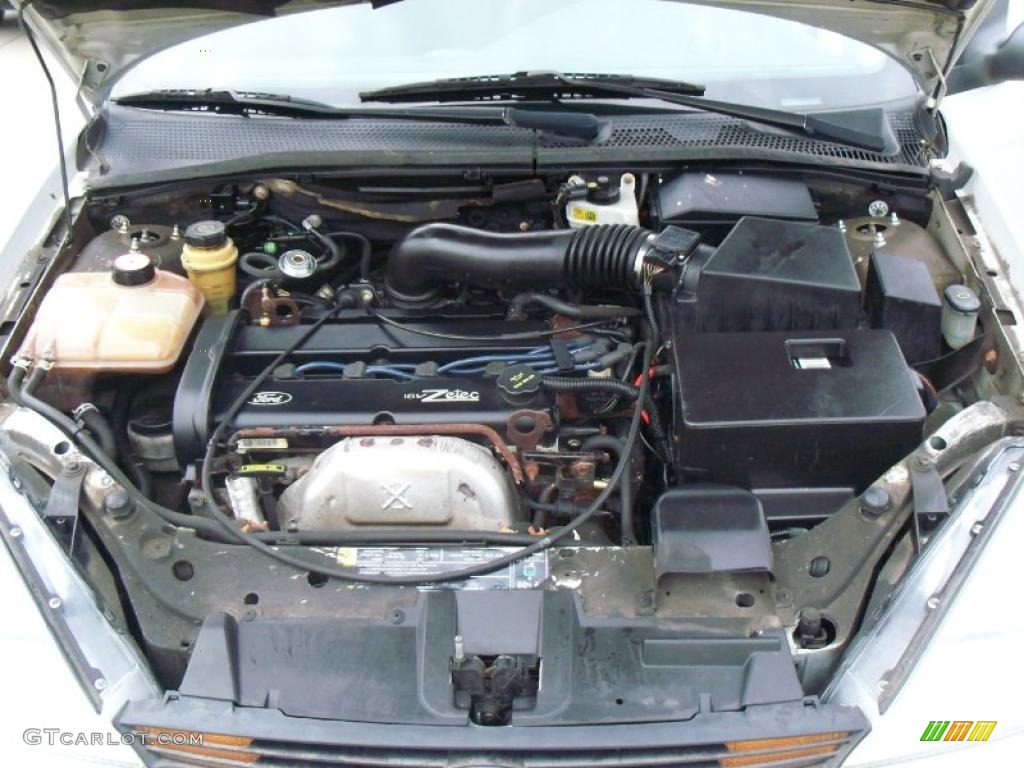 2001 Ford Focus SE Sedan 2.0 Liter DOHC 16 Valve Zetec 4 Cylinder Engine Photo #48880054