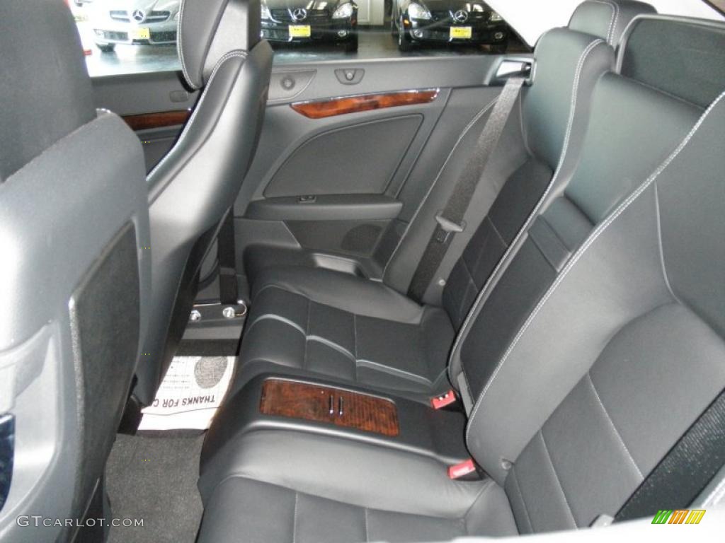 2011 E 350 Cabriolet - Iridium Silver Metallic / Black photo #8