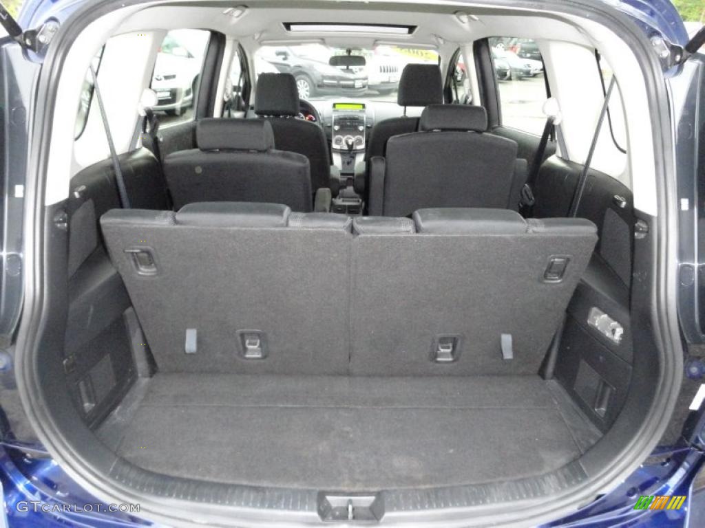 2008 MAZDA5 Touring - Stormy Blue / Black photo #15