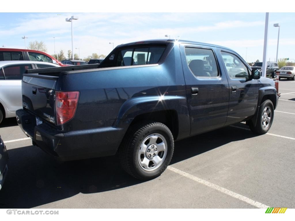 2009 Ridgeline RT - Bali Blue Pearl / Black photo #2