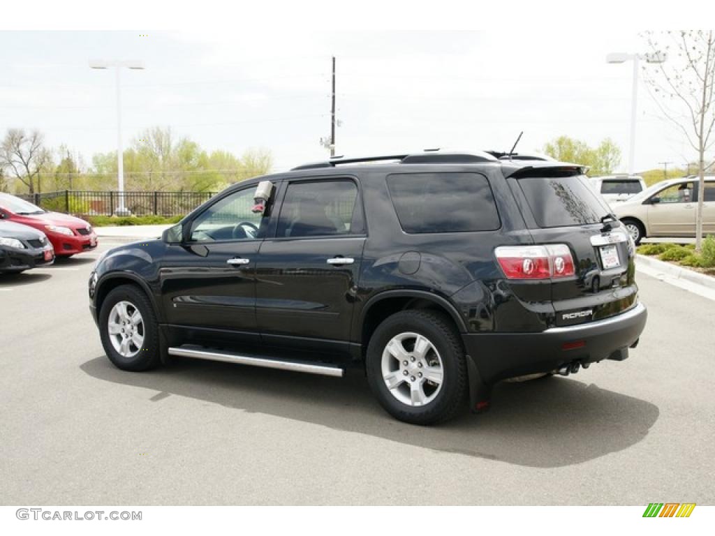 Carbon Black Metallic 2009 GMC Acadia SLE AWD Exterior Photo #48883410