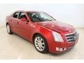 Crystal Red 2008 Cadillac CTS 4 AWD Sedan Exterior