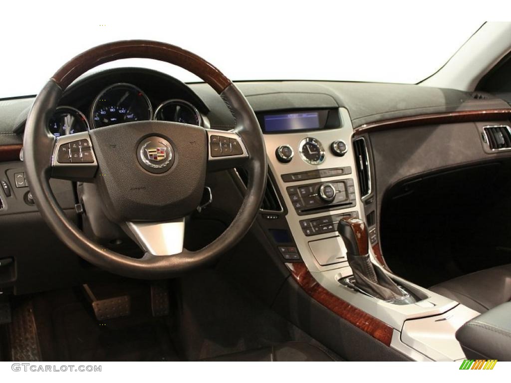 2008 Cadillac CTS 4 AWD Sedan Ebony Dashboard Photo #48884499