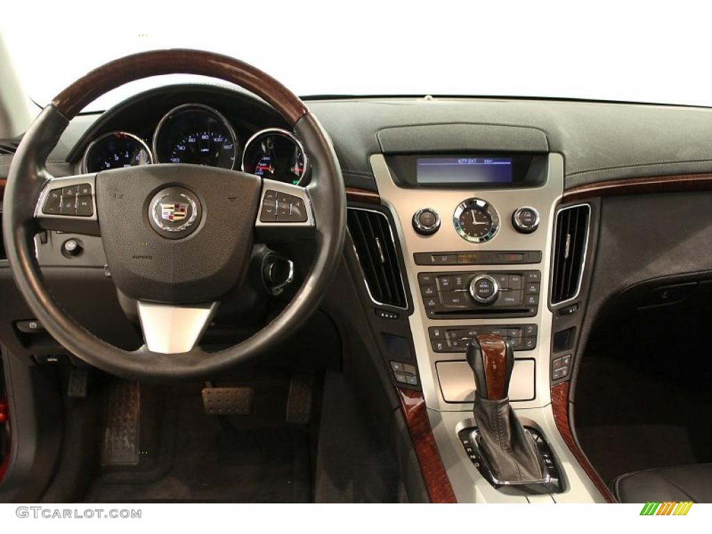2008 Cadillac CTS 4 AWD Sedan Ebony Dashboard Photo #48884661