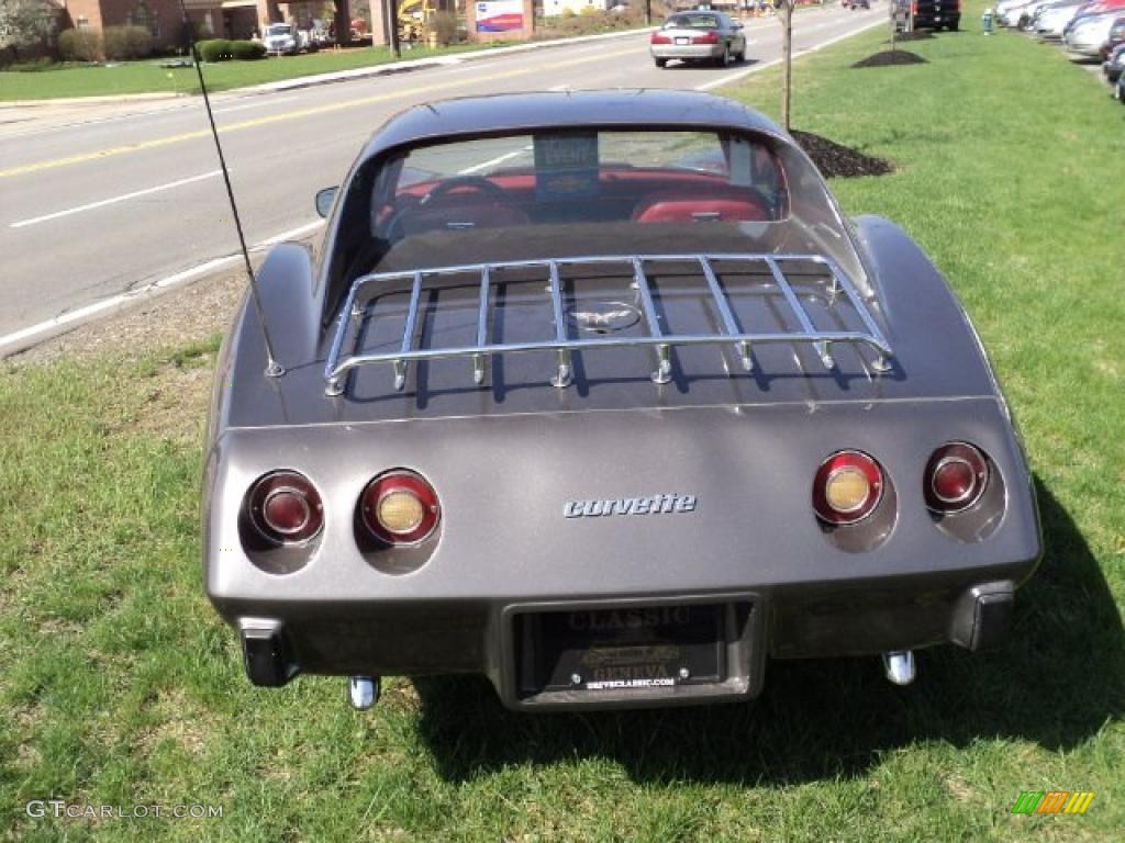 Custom Grey 1977 Chevrolet Corvette Coupe Exterior Photo #48884775