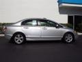 2008 Alabaster Silver Metallic Honda Civic EX Sedan  photo #2
