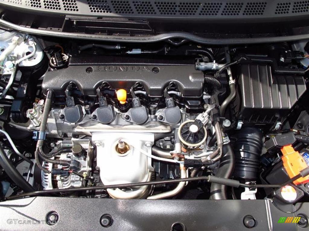 2008 Civic EX Sedan - Alabaster Silver Metallic / Gray photo #9