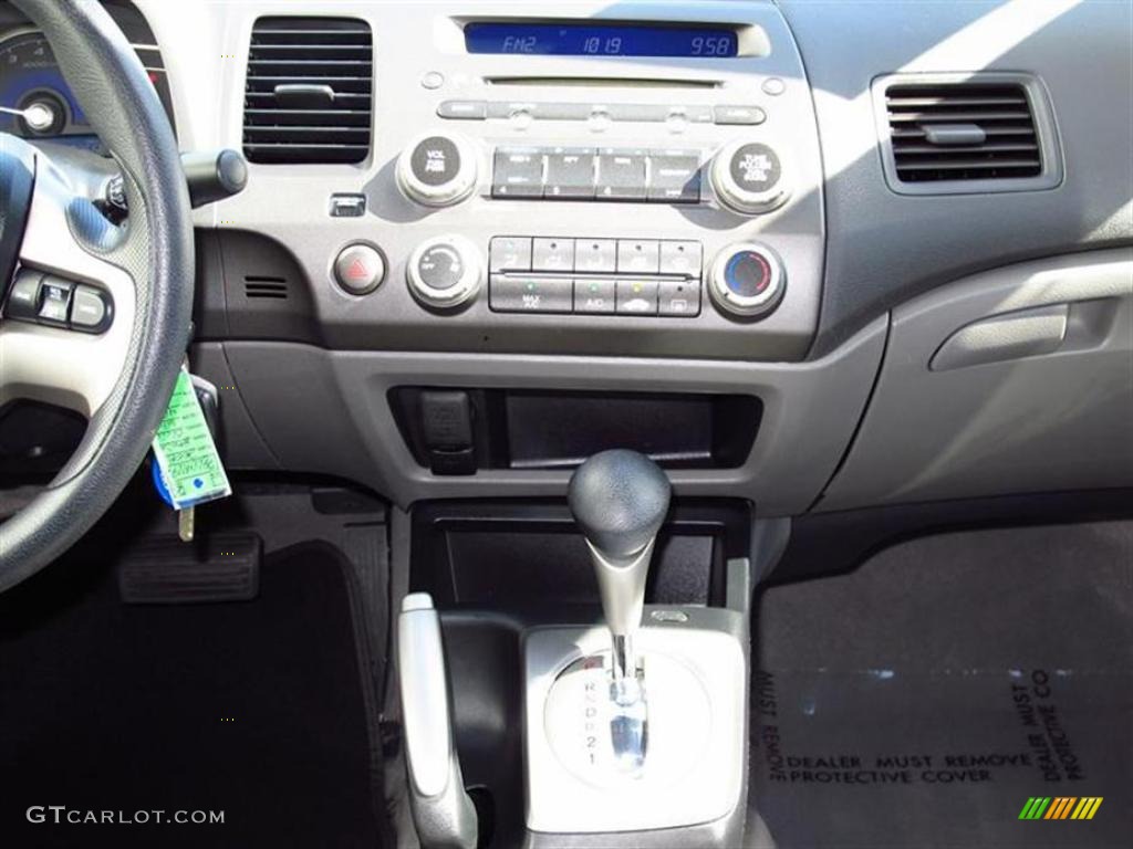 2008 Civic EX Sedan - Alabaster Silver Metallic / Gray photo #12