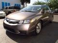 Urban Titanium Metallic 2010 Honda Civic EX Sedan Exterior