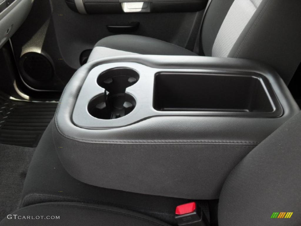 2009 Silverado 1500 LS Crew Cab - Silver Birch Metallic / Dark Titanium photo #9