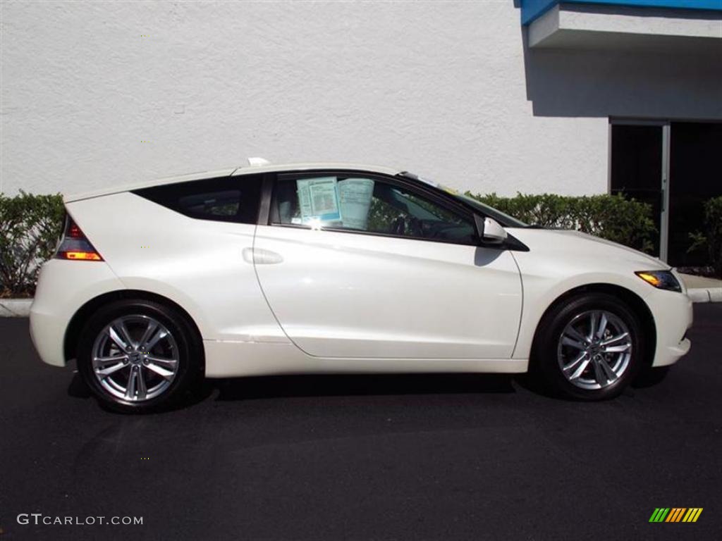 Premium White Pearl 2011 Honda CR-Z EX Sport Hybrid Exterior Photo #48886827