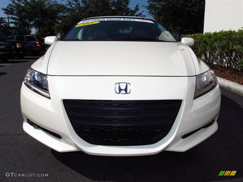 Premium White Pearl 2011 Honda CR-Z EX Sport Hybrid Exterior Photo #48886926