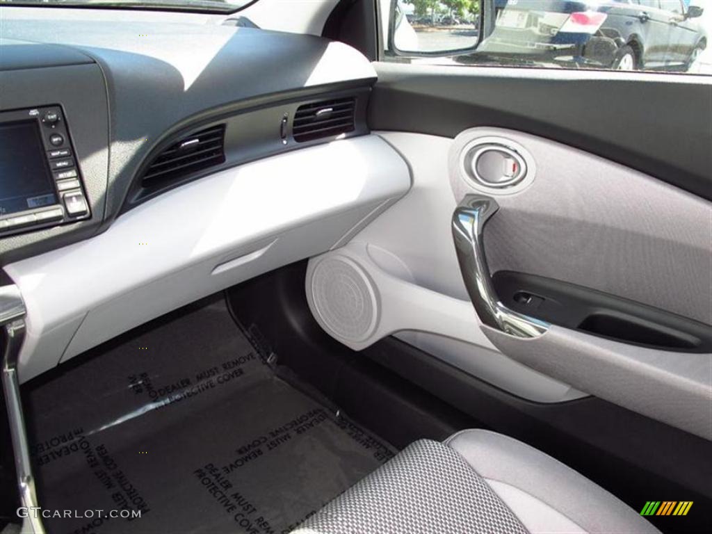 Gray Fabric Interior 2011 Honda CR-Z EX Sport Hybrid Photo #48887001