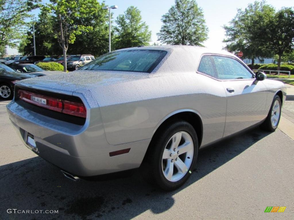 2011 Challenger SE - Billet Metallic / Dark Slate Gray photo #3