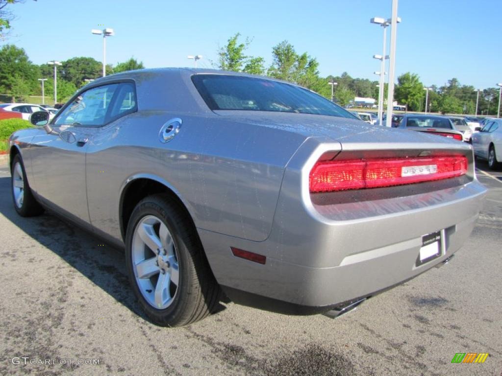 2011 Challenger SE - Billet Metallic / Dark Slate Gray photo #2