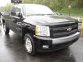 2008 Black Chevrolet Silverado 1500 Z71 Extended Cab 4x4  photo #2