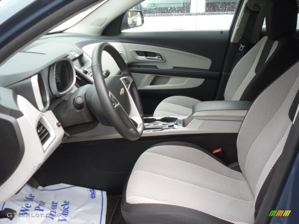 Light Titanium/Jet Black Interior 2011 Chevrolet Equinox LT AWD Photo #48888147