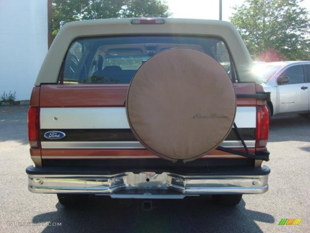 1994 Bronco Eddie Bauer 4x4 - Light Santa Fe Pearl Metallic / Tan photo #3