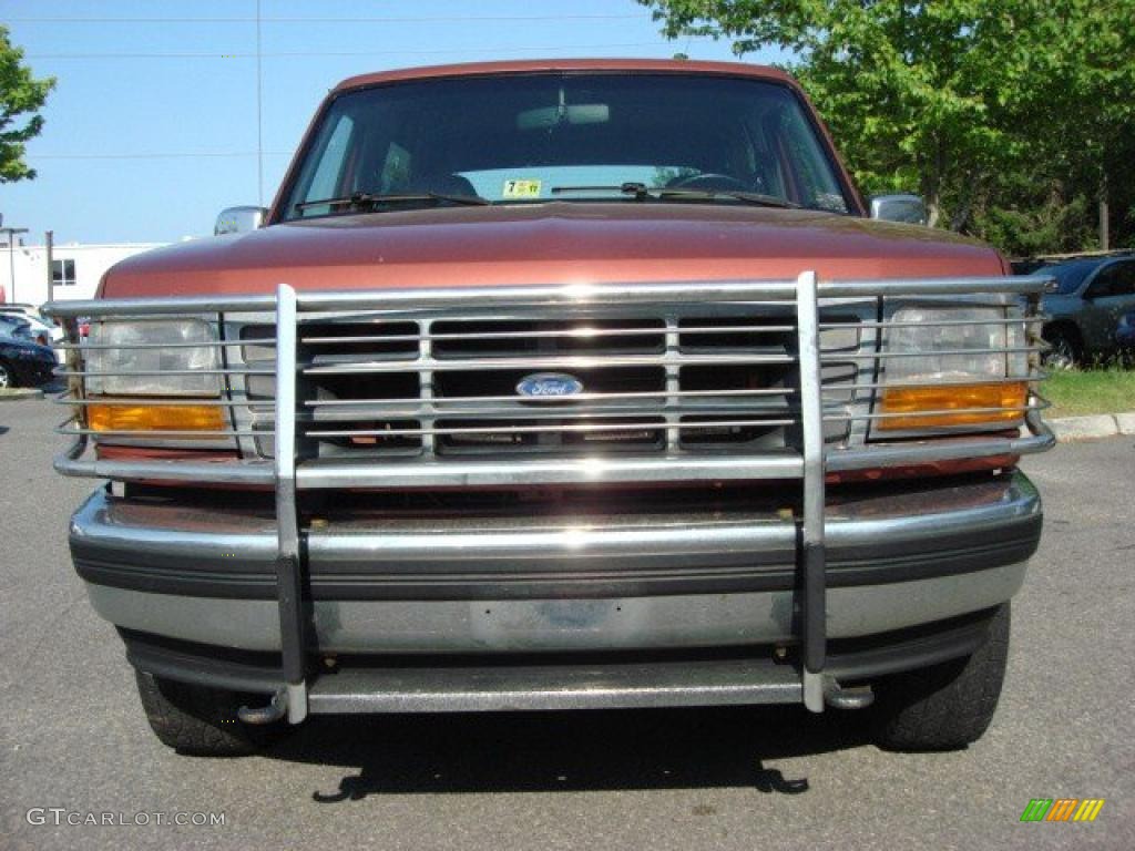 1994 Bronco Eddie Bauer 4x4 - Light Santa Fe Pearl Metallic / Tan photo #6