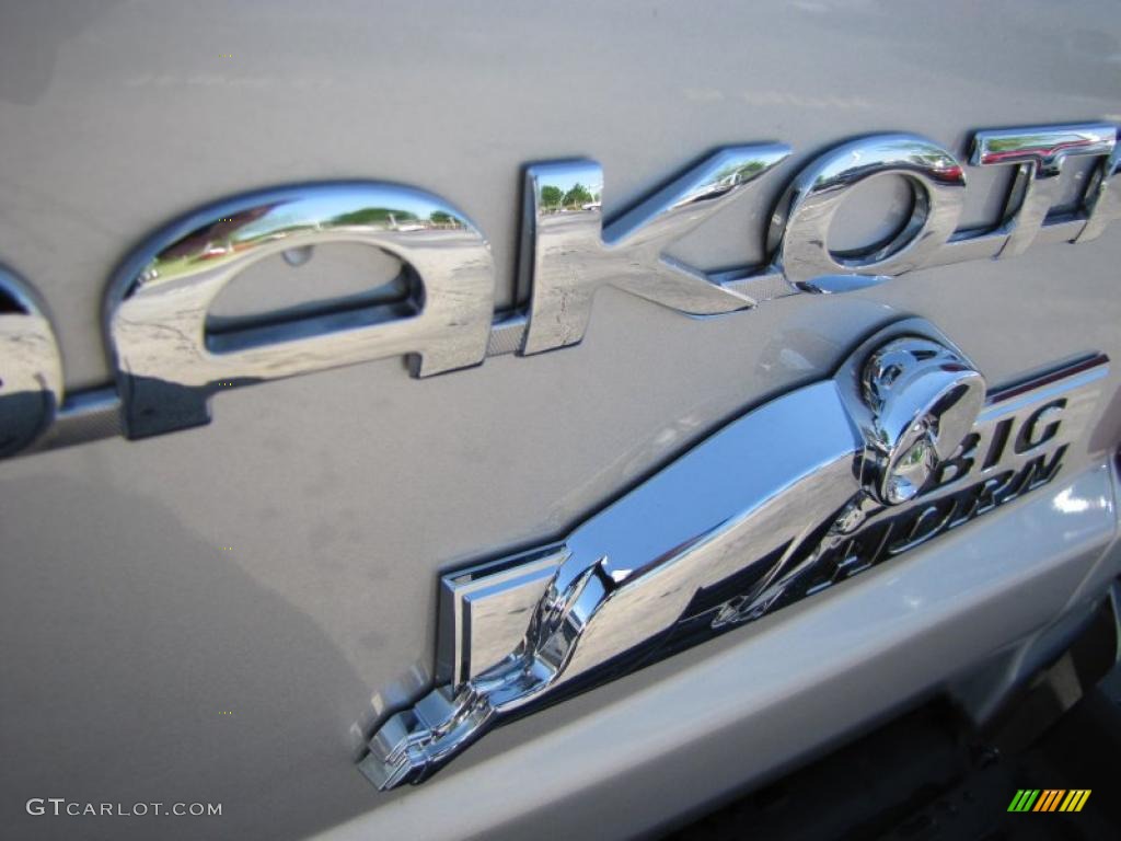 2011 Dakota Big Horn Extended Cab - Bright Silver Metallic / Dark Slate Gray/Medium Slate Gray photo #7