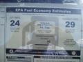 2011 Mitsubishi Outlander Sport SE 4WD Window Sticker