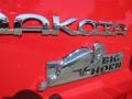 2011 Flame Red Dodge Dakota Big Horn Crew Cab  photo #8
