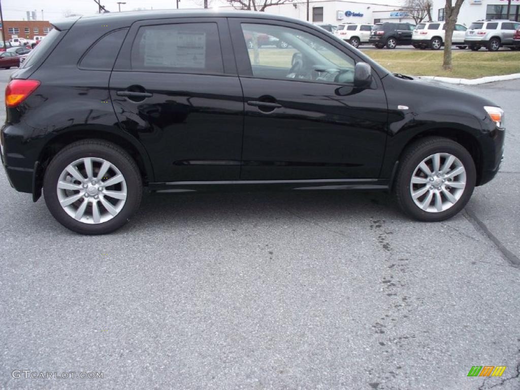 Labrador Black Pearl 2011 Mitsubishi Outlander Sport SE 4WD Exterior Photo #48888921